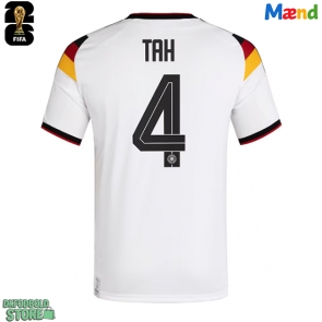 Tyskland Jonathan Tah #4 Replika Hjemmebanetrøje VM 2026 Kortærmet